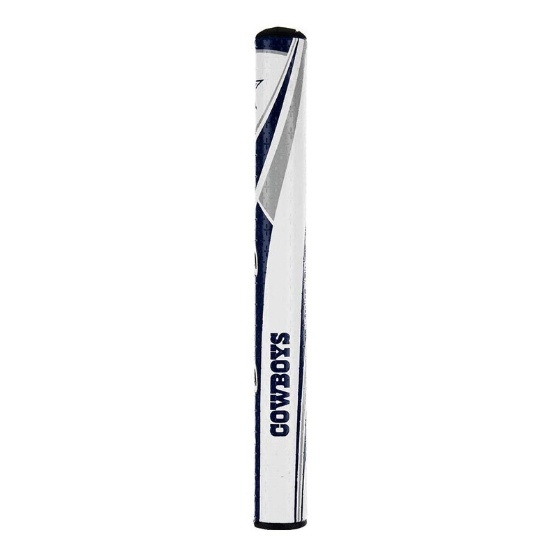 Super Stroke SuperStroke NFL Golf Putter Grip, Dallas Cowboys (Mid Slim 2.0) | Cross-Traction Surface Texture and Oversized Profile | Even Grip Pressure for a More Consistent Stroke | Non-Slip Grip, Navy/White (TS040143) - Image 3
